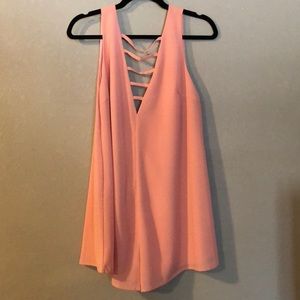 Pink romper